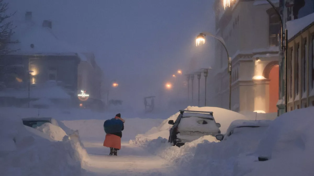 Oslo -50 °C, Bruxelles -20 °C
