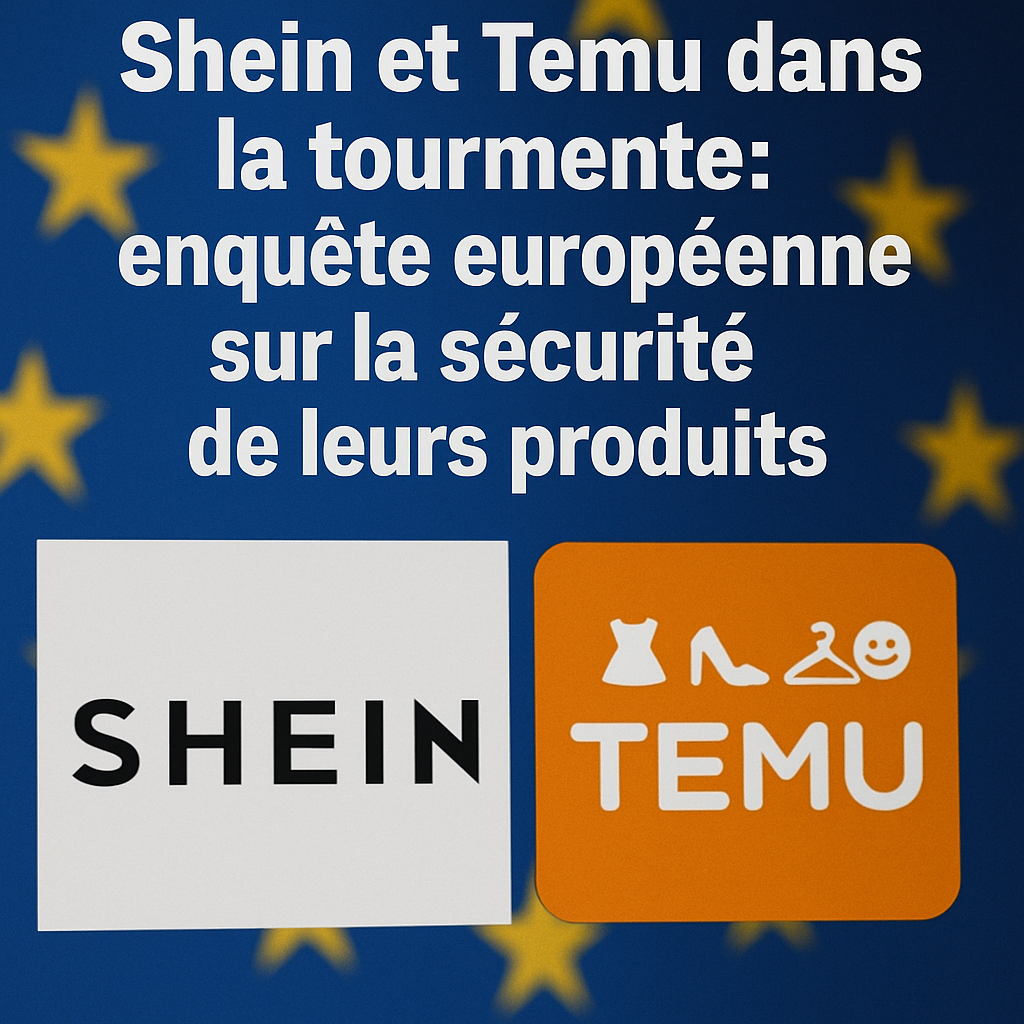 Shein et Temu dans la tourmente : enquête européenne sur la sécurité de leurs produits